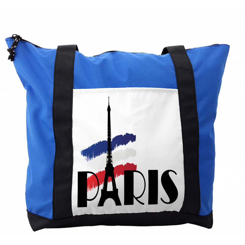 Paris Eiffel Tower Image Shoulder Bag