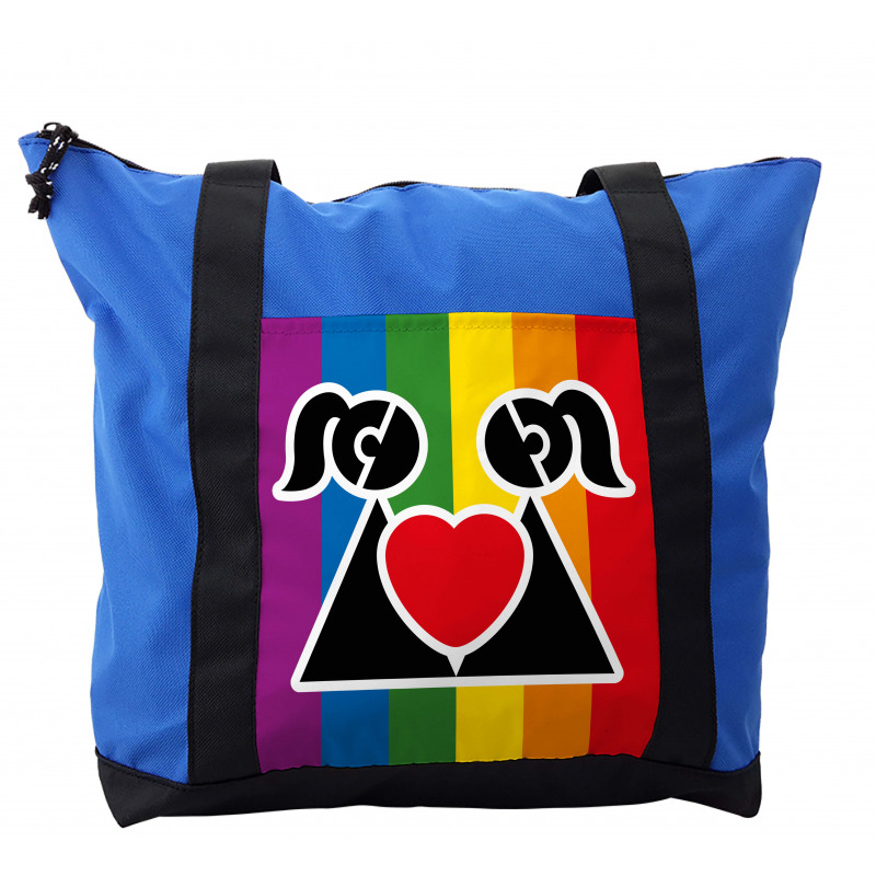 Love Wins Gay Couple Shoulder Bag