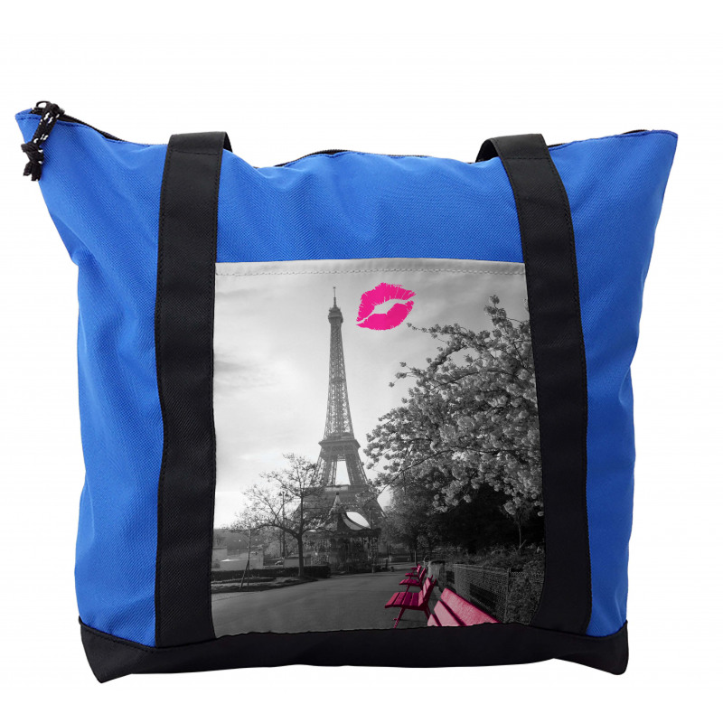 Romantic City and a Kiss Shoulder Bag