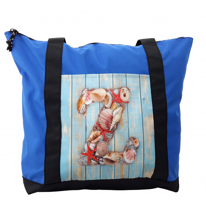 Maritime Summer Fun Z Shoulder Bag