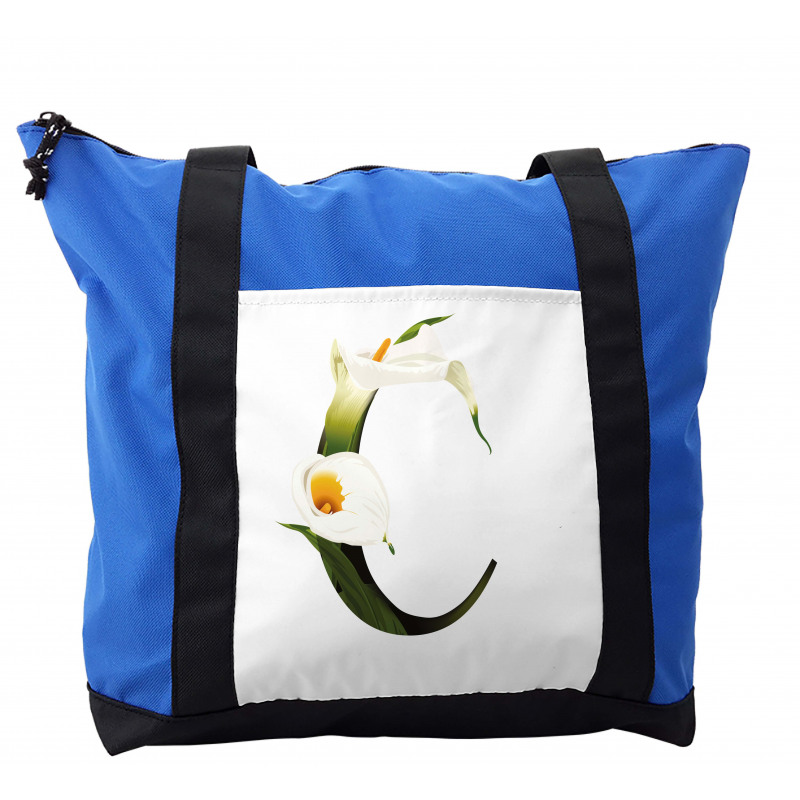 Calla Lilly Flower Shoulder Bag