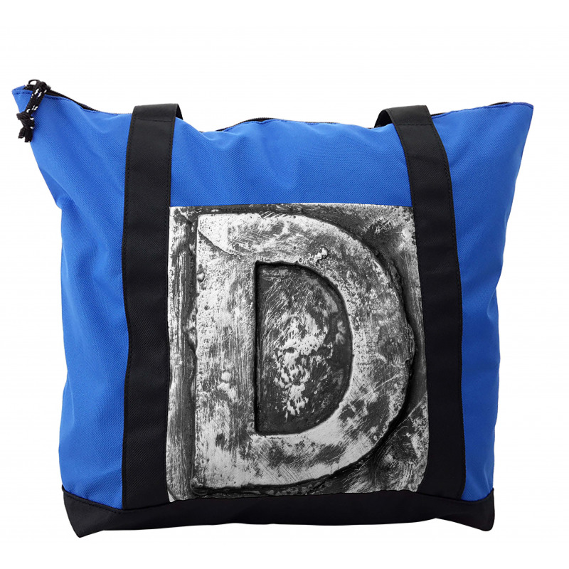 Alphabet Character Art Shoulder Bag