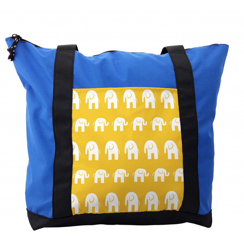 Monotone Animal Pattern Shoulder Bag