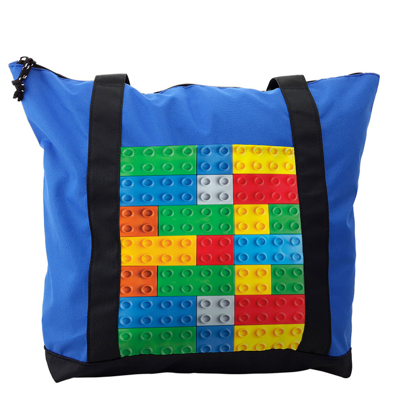 Colorful Building Blocks Shoulder Bag