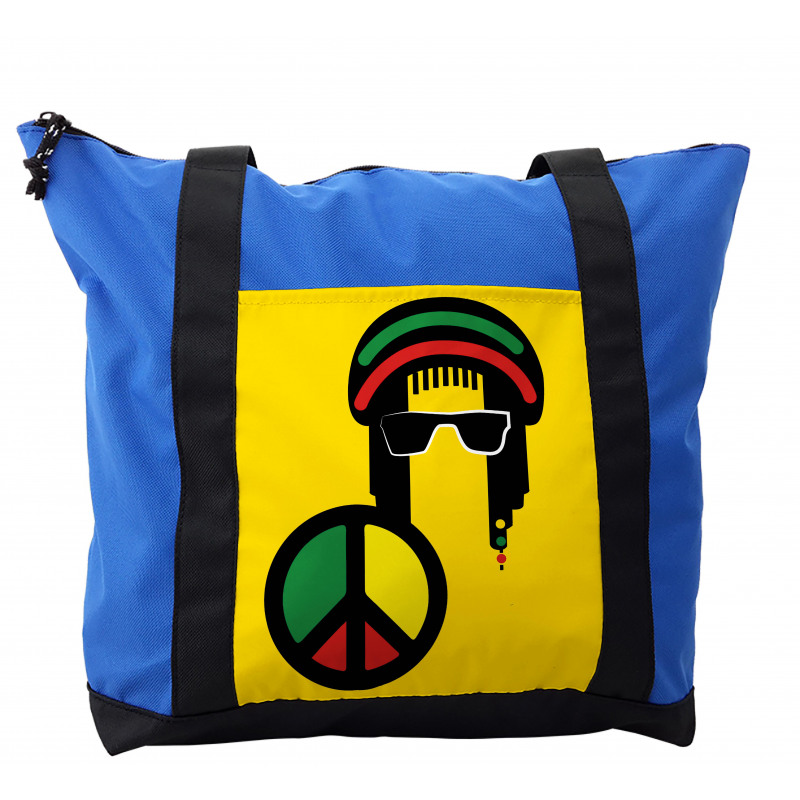 Conceptual Reggae Man Shoulder Bag