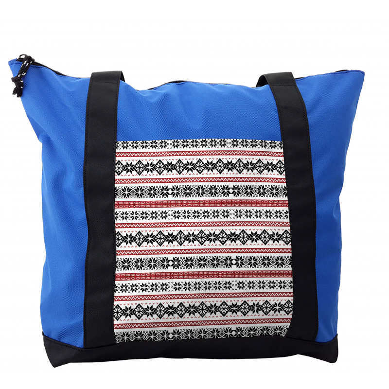 Ornate Seasonal Motifs Shoulder Bag