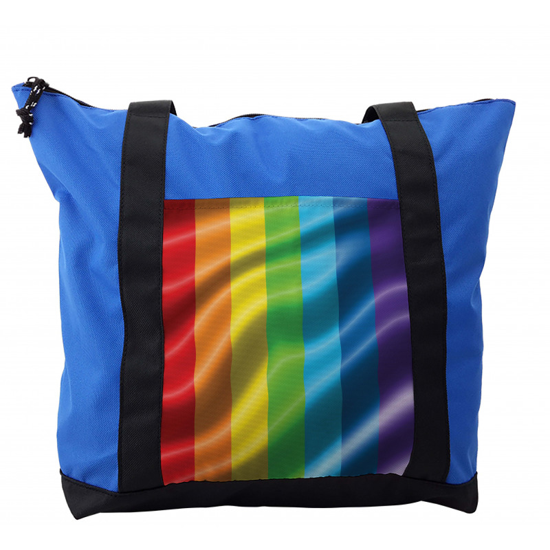 Pride Flag Inspired Design Shoulder Bag