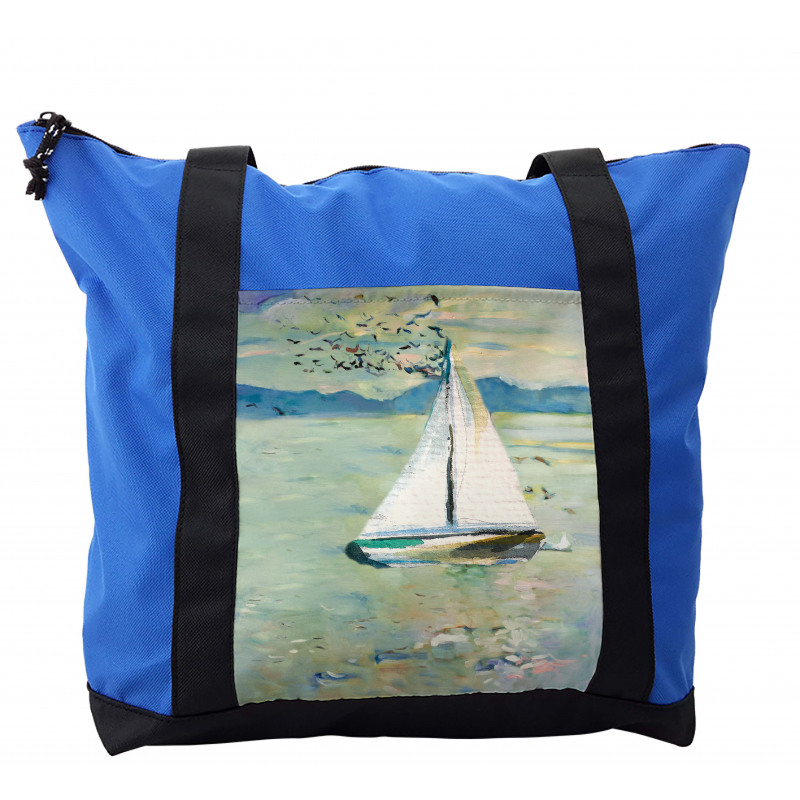 Monet Sailing Boat Shoulder Bag