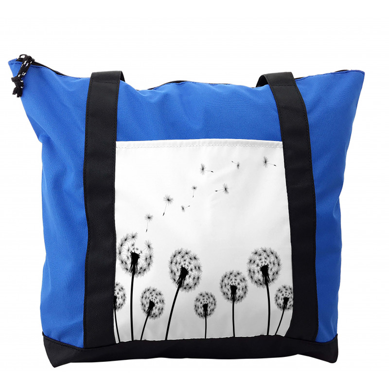 Faded Blowball Plant Shoulder Bag