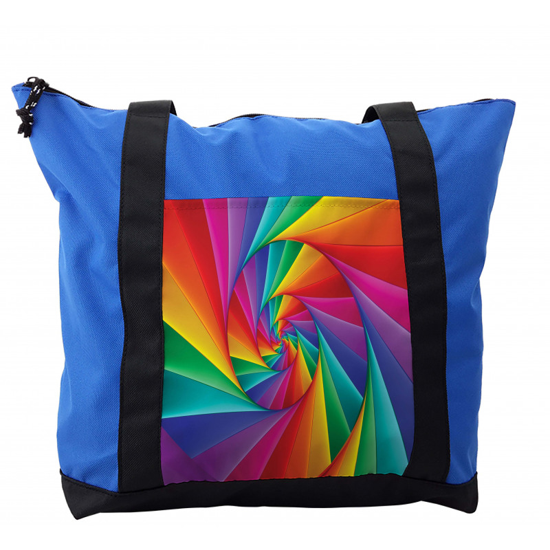Abstract Art Vivid Swirl Shoulder Bag