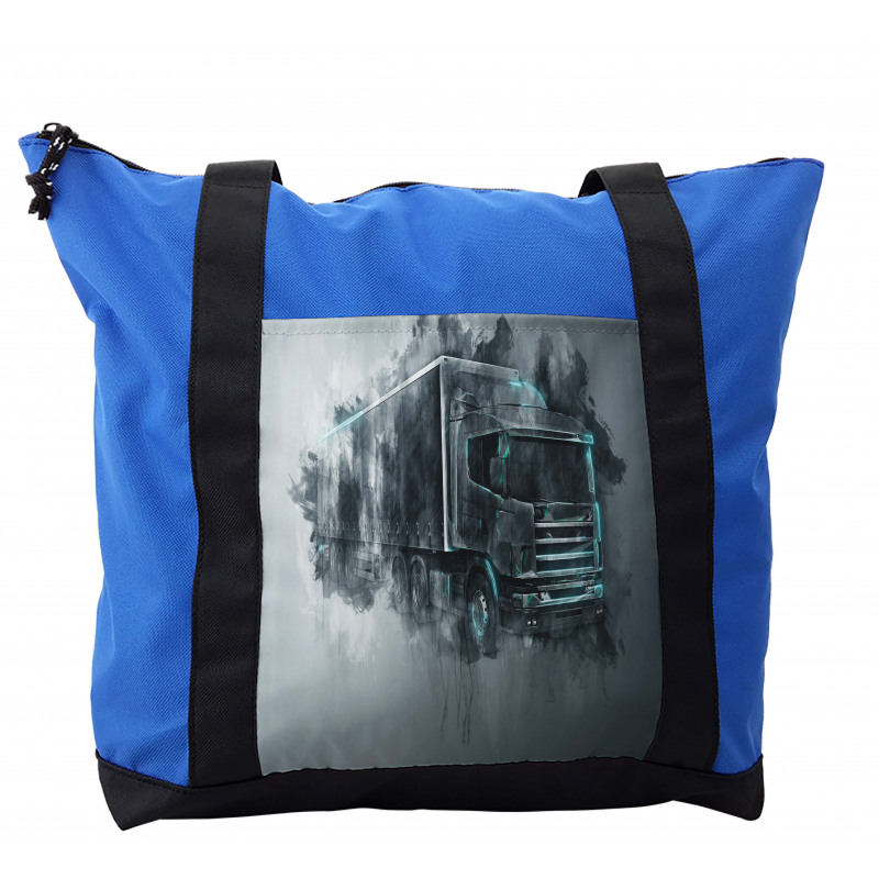 Cargo Delivery Theme Shoulder Bag