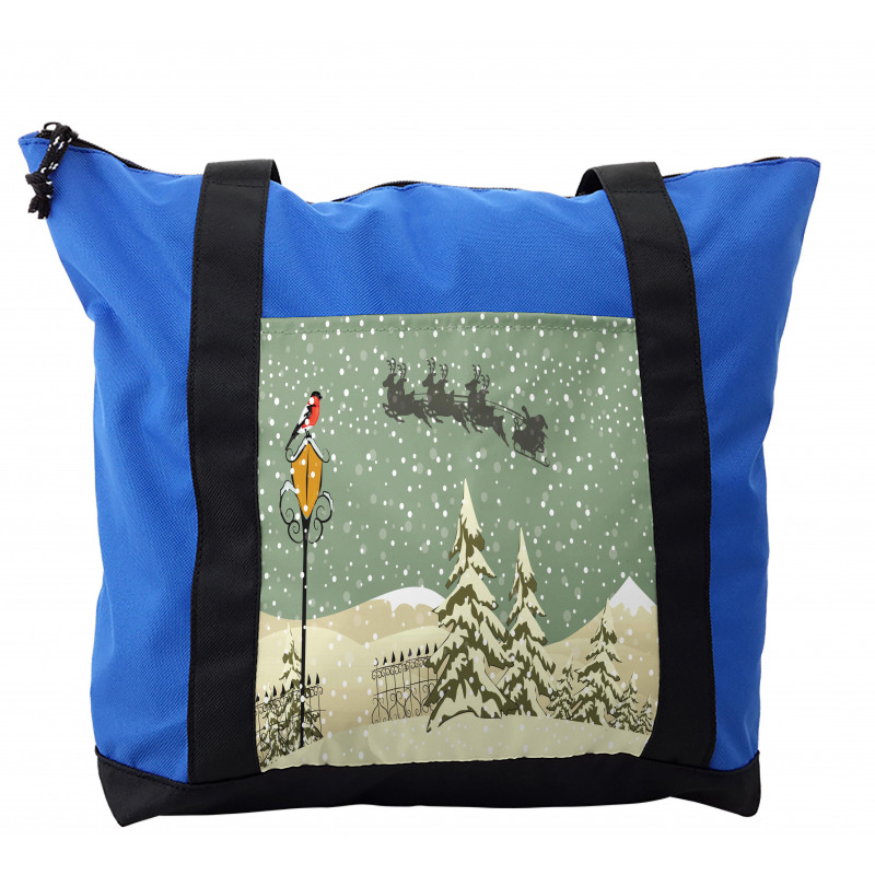 Santa Claus Reindeer Shoulder Bag