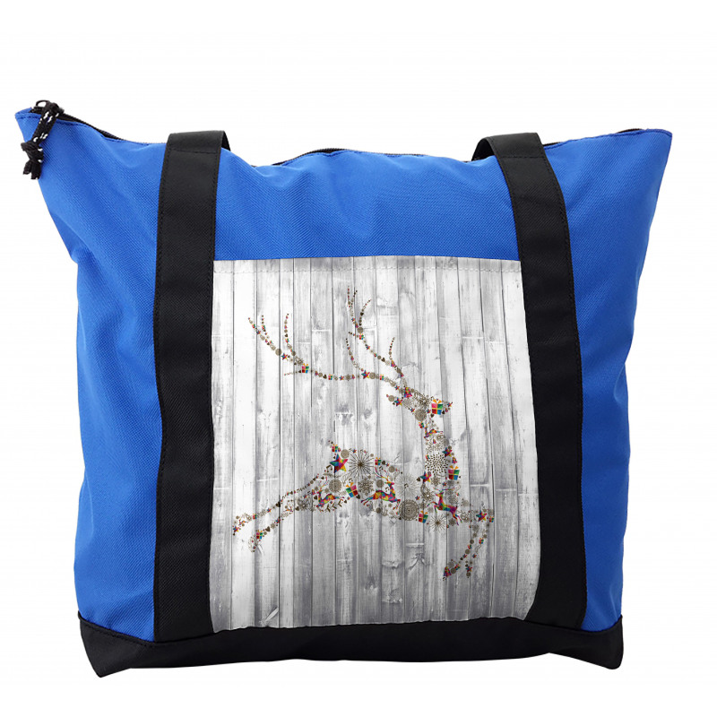 Xmas Animal Rustic Shoulder Bag