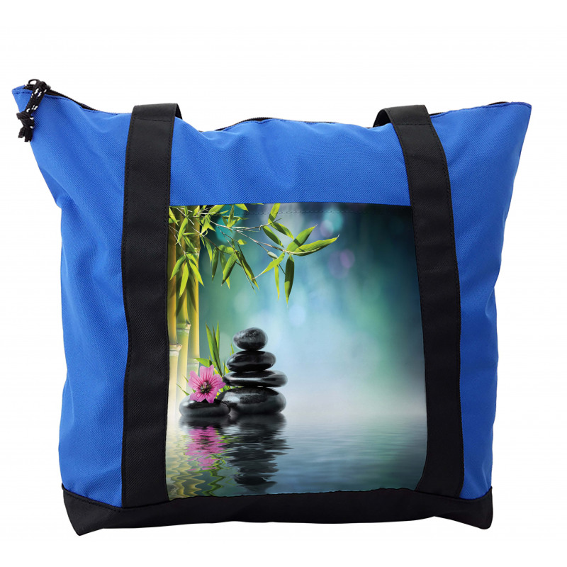 Flower Spa Stones Shoulder Bag