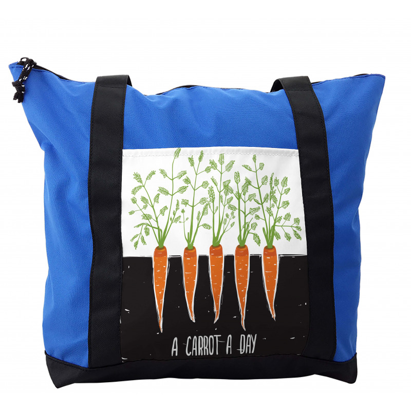 Growing Carrots Shoulder Bag