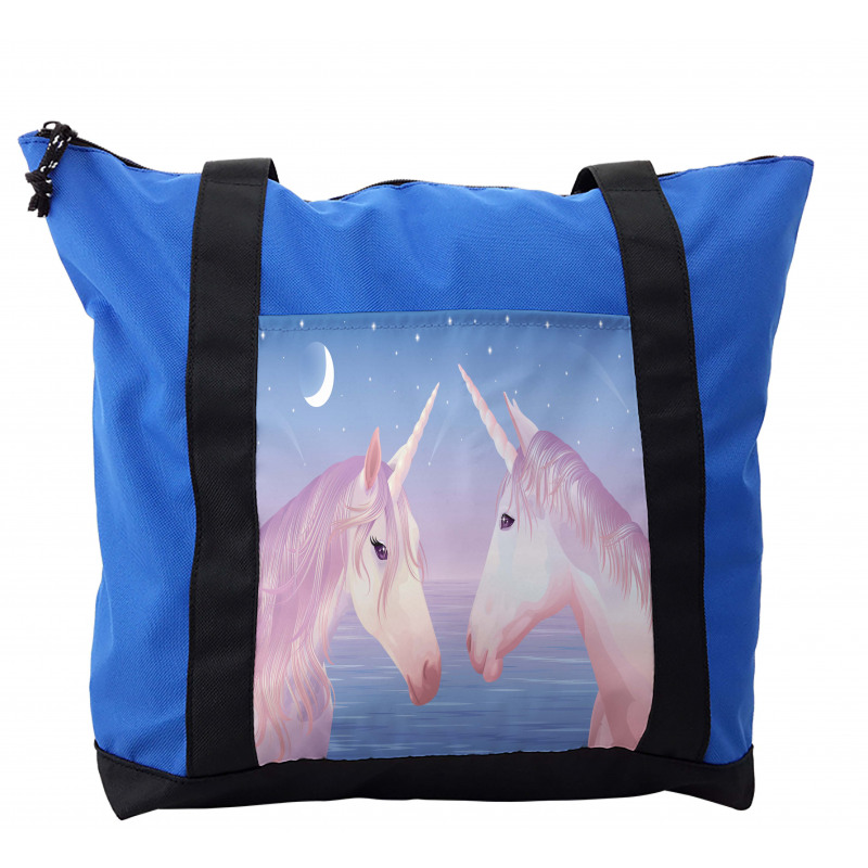 2 Akhal Teke Unicorns Shoulder Bag