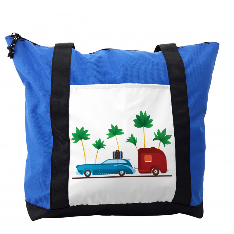 Exotic Travel Theme Shoulder Bag