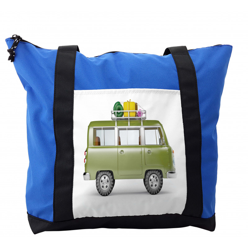 Retro Safari Van Africa Shoulder Bag