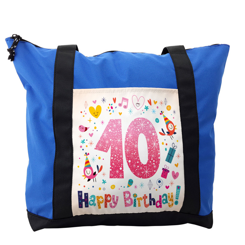 10 Years Kids Birthday Shoulder Bag