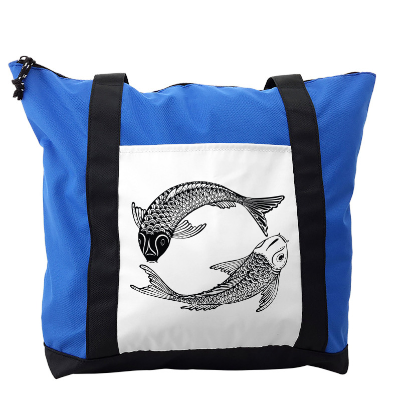 Japanese Carps Love Shoulder Bag