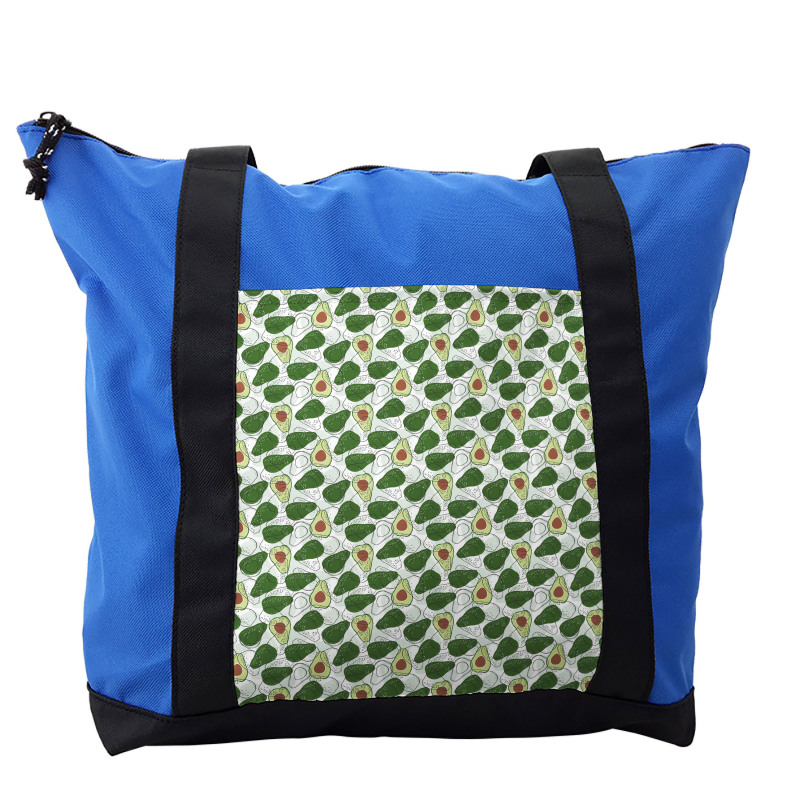 Hand Drawn Exotic Fruit Shoulder Bag