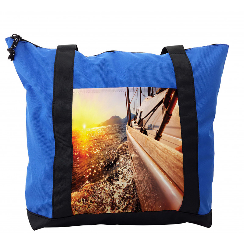 Mountains Lakeside Composition Shoulder Bag