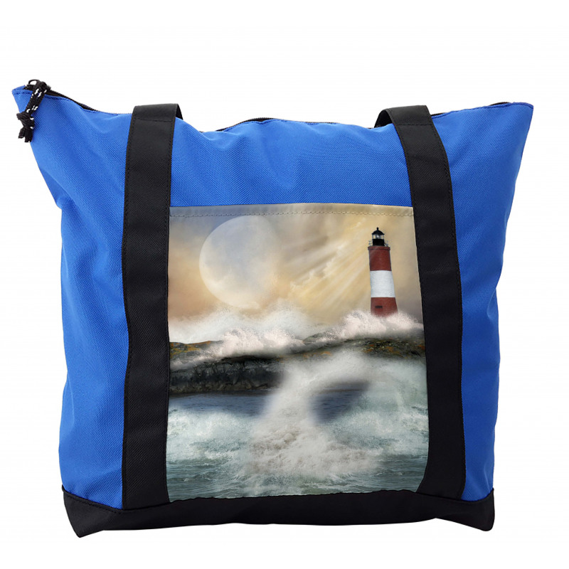 Stormy Sea Waves Shoulder Bag