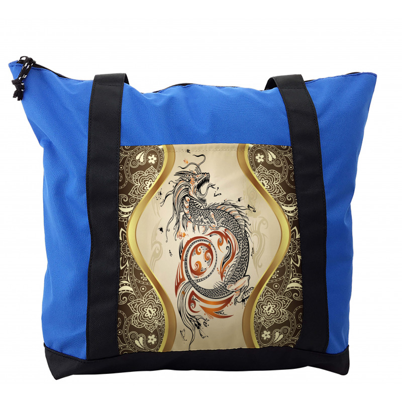 Serpent Mythological Shoulder Bag