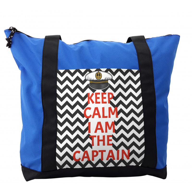 Keep Calm I am Captain Shoulder Bag
