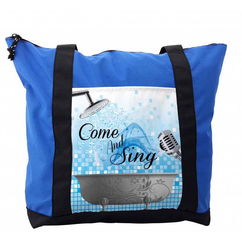 Come and Sing Message Shoulder Bag