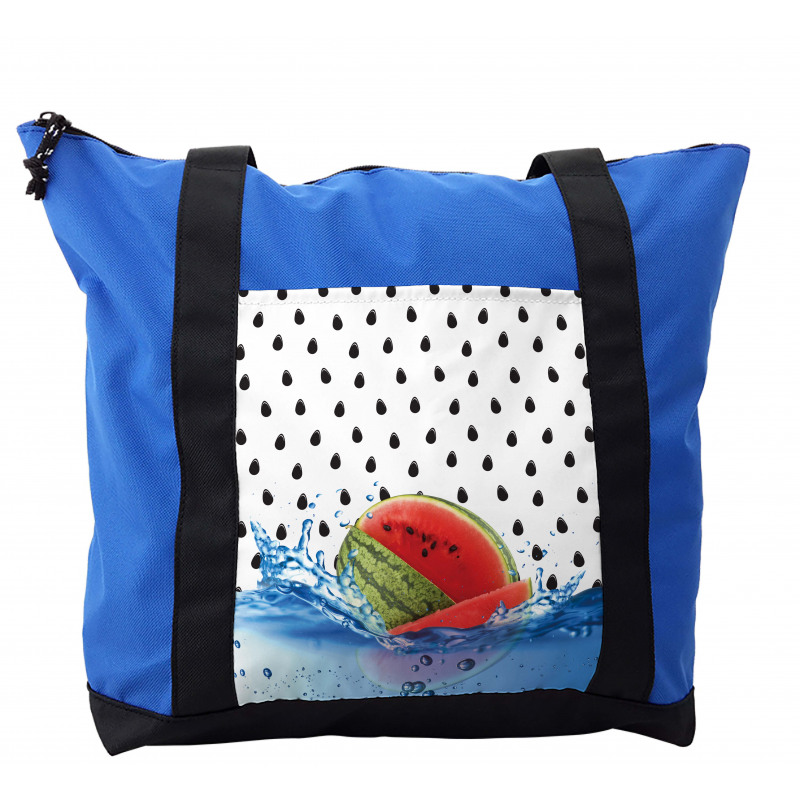 Fruit Seeds on Water Shoulder Bag