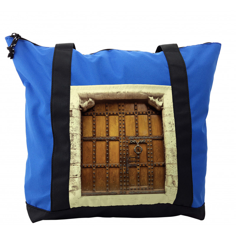 Rustic Style Door Design Shoulder Bag