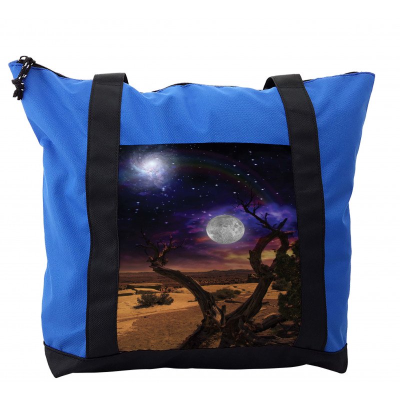 Desert Night Nebula Stars Shoulder Bag