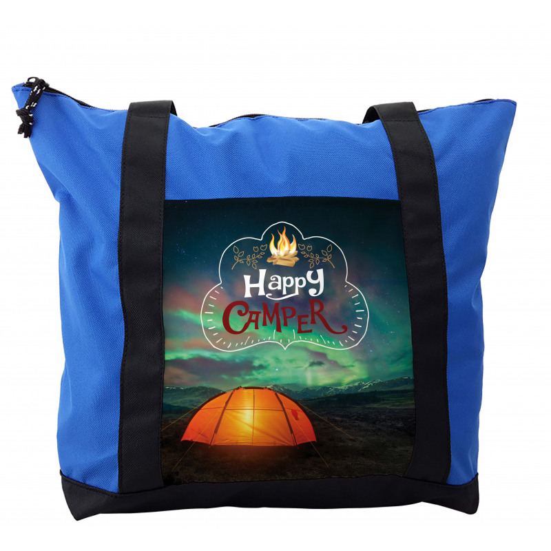 Aurora Borealis Tent Shoulder Bag