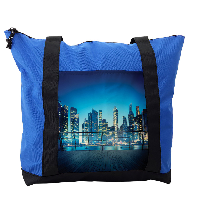 Skyscrapers from Balcony Shoulder Bag