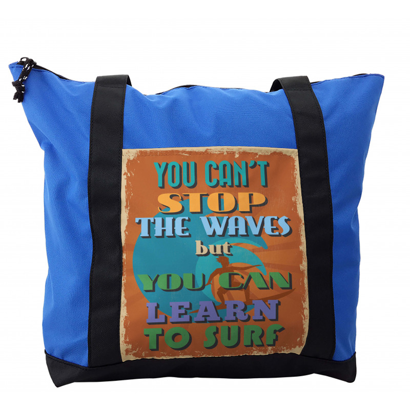 You Can Learn to Surf Shoulder Bag