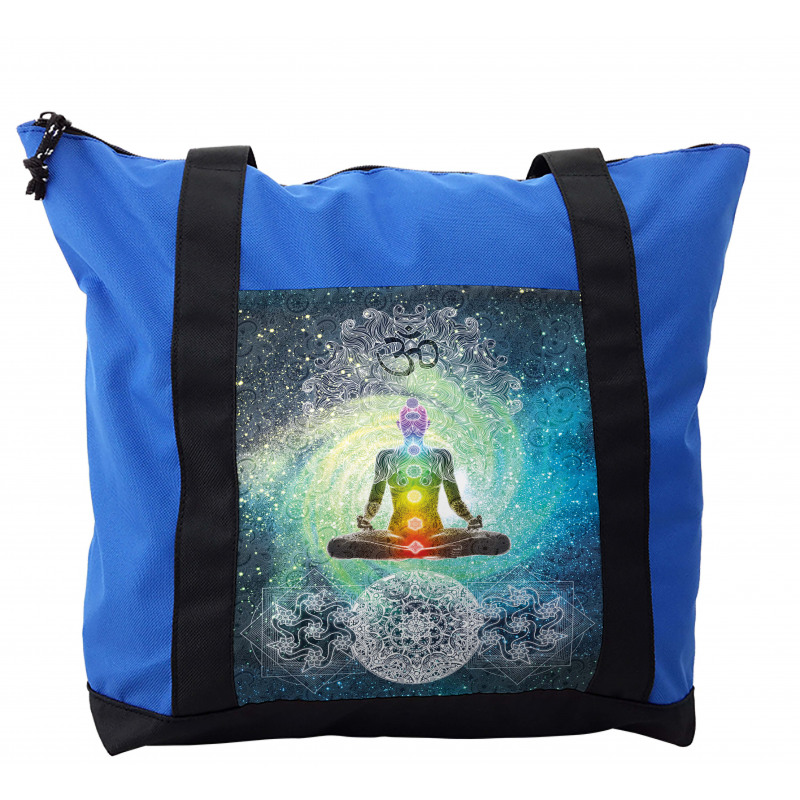 Mandala Zen Chakra Motif Shoulder Bag