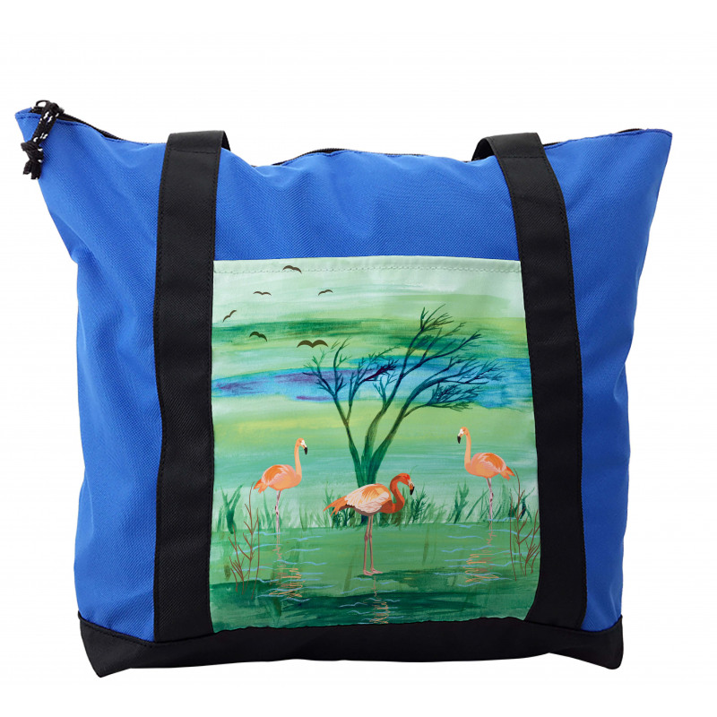 Nature and Birds Shoulder Bag