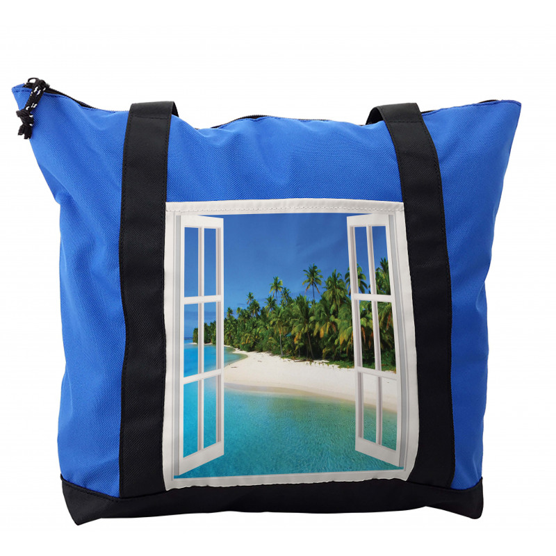 Paradise Island Palm Tree Shoulder Bag