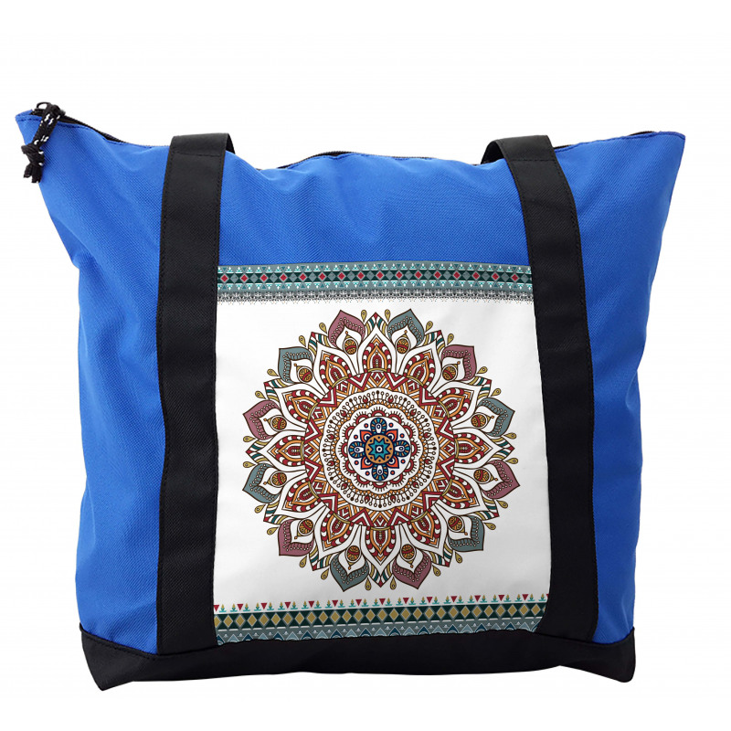 Floral Motifs Oriental Shoulder Bag