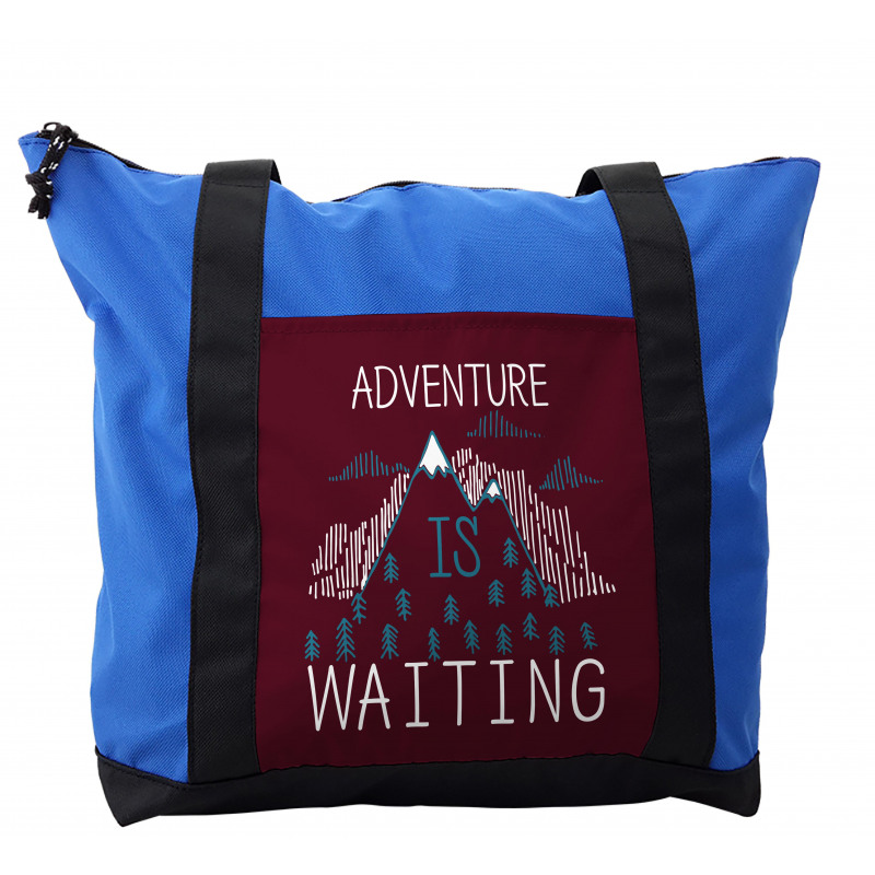 Adventure is Waiting Theme Shoulder Bag