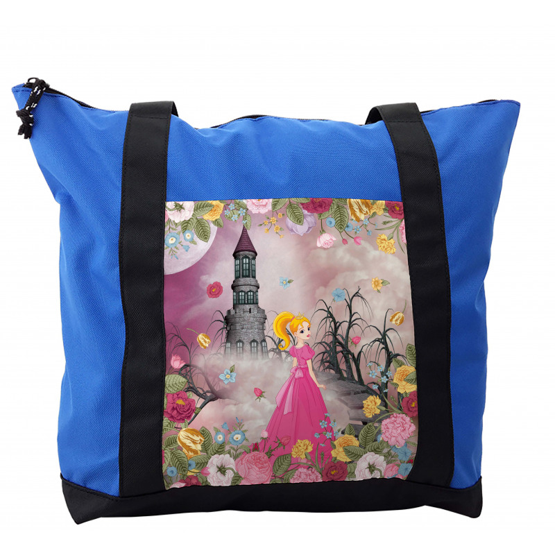 Fairytale Theme Cartoon Art Shoulder Bag