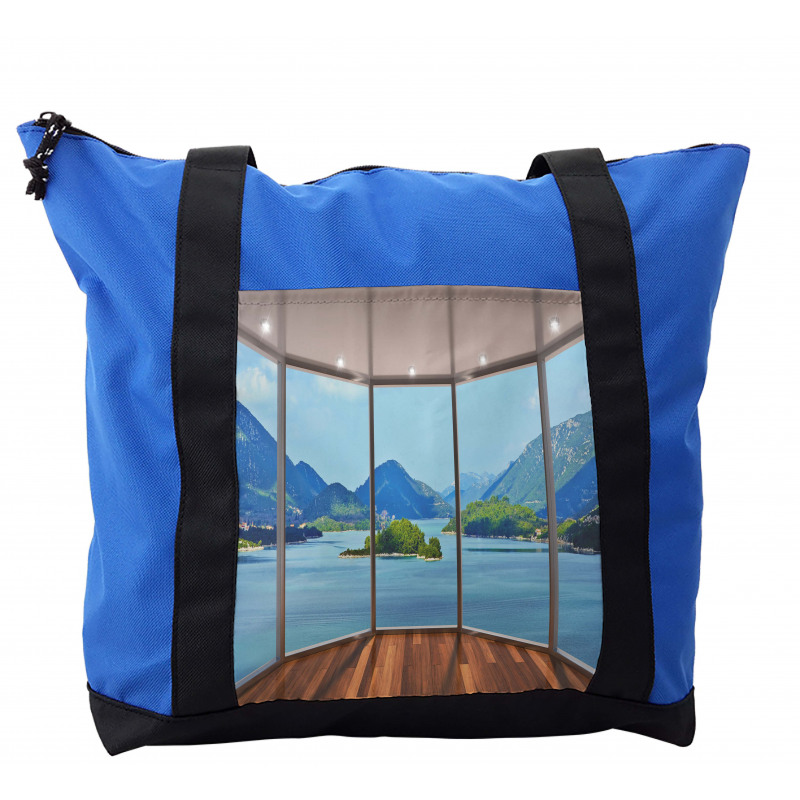 Beach Seaside Hills Window Shoulder Bag