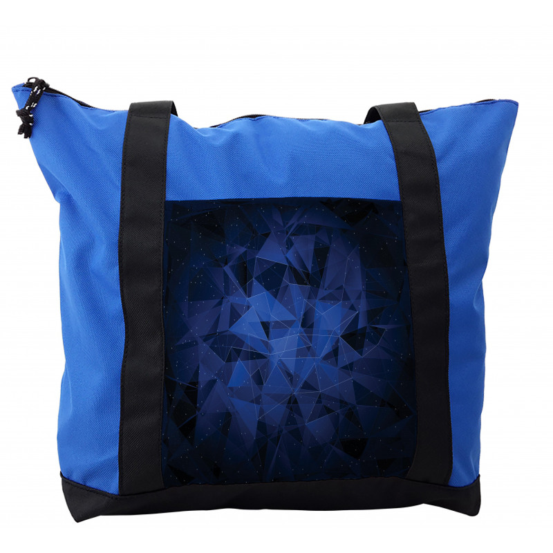 Abstract Atomic Stars Shoulder Bag
