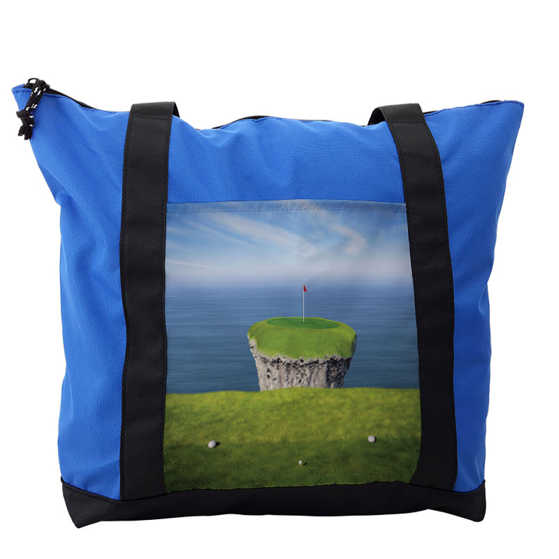 Scenic View of a Golf Link Shoulder Bag