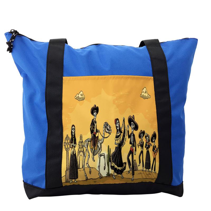 Skeletons Dance Shoulder Bag