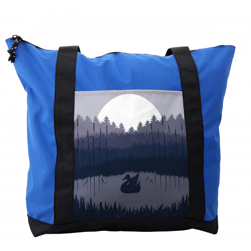 Gloomy Night Layout Summer Shoulder Bag