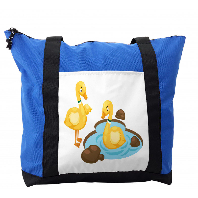 Funny Cartoon Style Animals Shoulder Bag