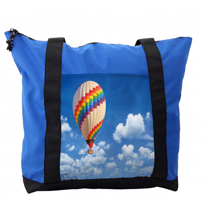 Colorful Hot Air Balloon Shoulder Bag