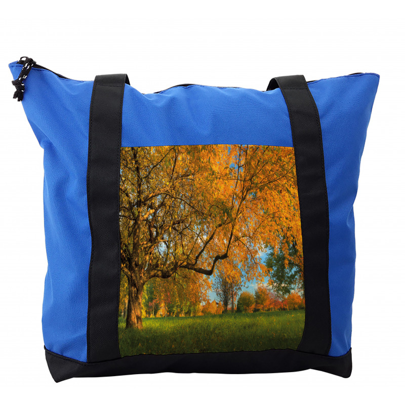 Tree Branches Blue Sky Shoulder Bag